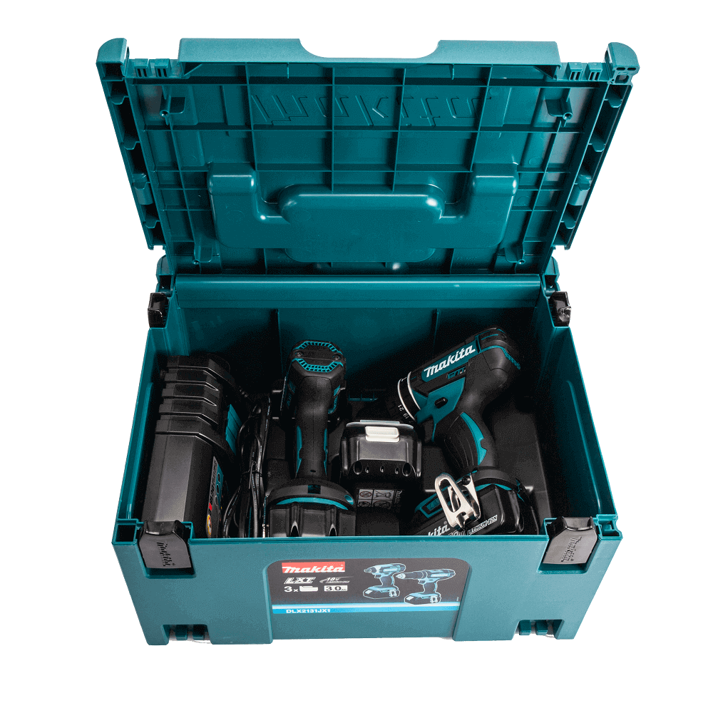 Kit visseuse + Visseuse a choc 18V à batterie Réf: DLX2131JX1 ** MAKITA