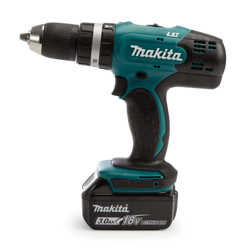Visseuse perceuse a percussion avec 1 batterie 13 MM // 18 V // 3.0AH // Réf: DHP453SFX8 ** MAKITA