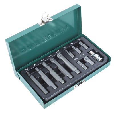 Jeu d'embout torx 12P 11 pcs Réf: S29H4111S ** JONNESWAY