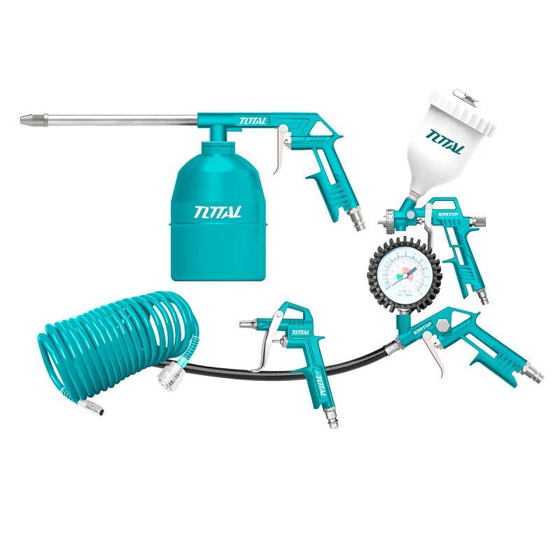 Kit Accessoire Pneumatique 05 pcs Réf: TATK053 ** TOTAL