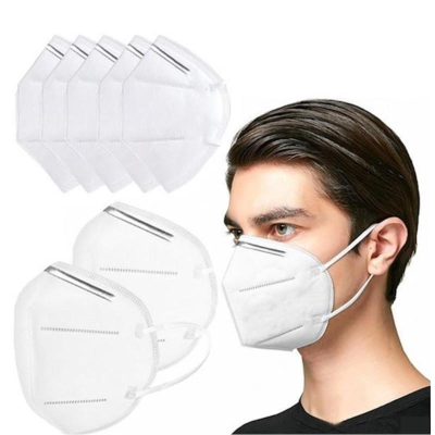 Demi-masque Anti-poussière BLANC Ref: N95/FFP-2 LOCAL ( PRIX 5 PCS ) ** TOTAL CARE