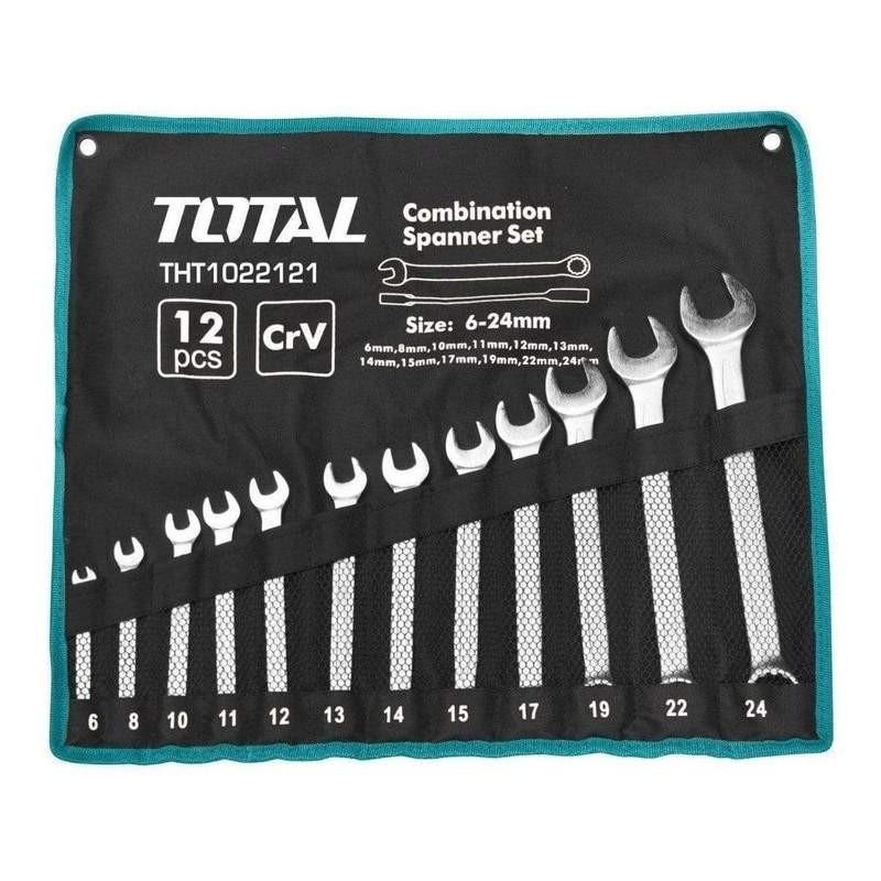 Jeu de cles mixte sur Pochette 12 pcs 6-32 Réf: THT1022122 ** TOTAL