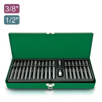Jeu d'embouts 1/2" 3/8" (40PCS) Réf: GAAD4002 ** TOPTUL