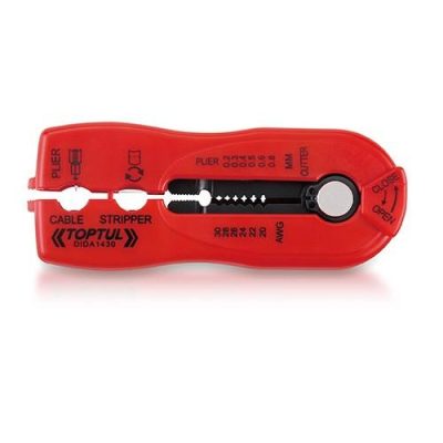Pince a denuder multi usage rouge Ref: DIDA1430 ** TOPTUL