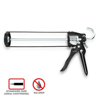 Pistolet silicone noir Réf: JJAY0902 ** TOPTUL