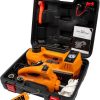 Coffret Cric electrique 3 T+ boulonneuse+ compresseur auto Réf: BE007 ** BEETRO