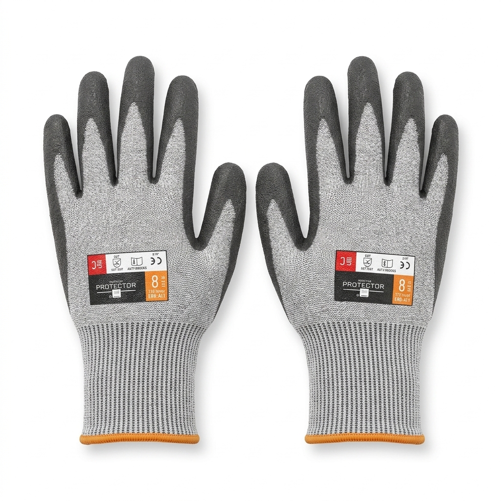 Gant tissu Anti coupures  Réf: C-8130 ** NXG\GILAN