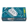 Bloc multiprises 3 p*5 m + inter ** BMS
