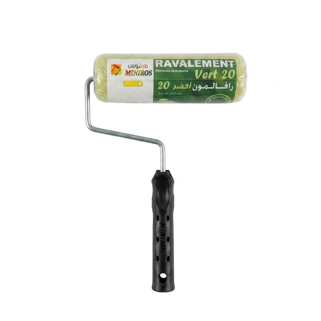 Rouleau ravalement vert rrvp20 m/pl (c/20 pcs) ** MINIROS