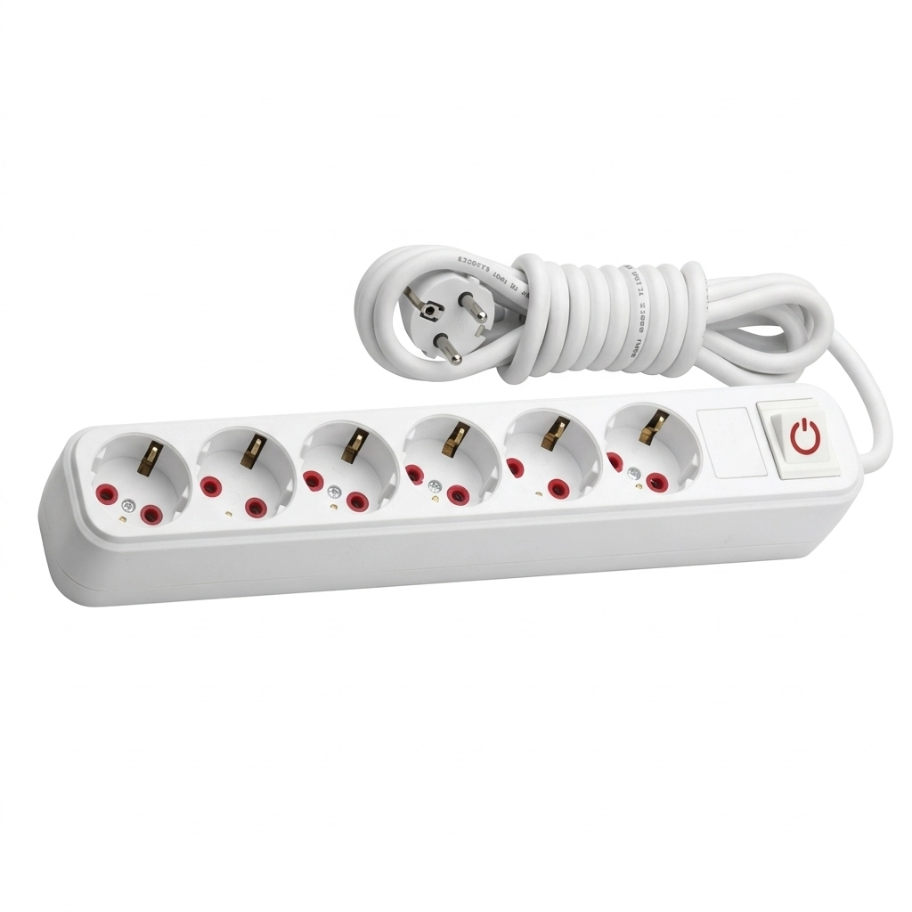 Bloc multiprises 6 p*3 m + inter ** BMS