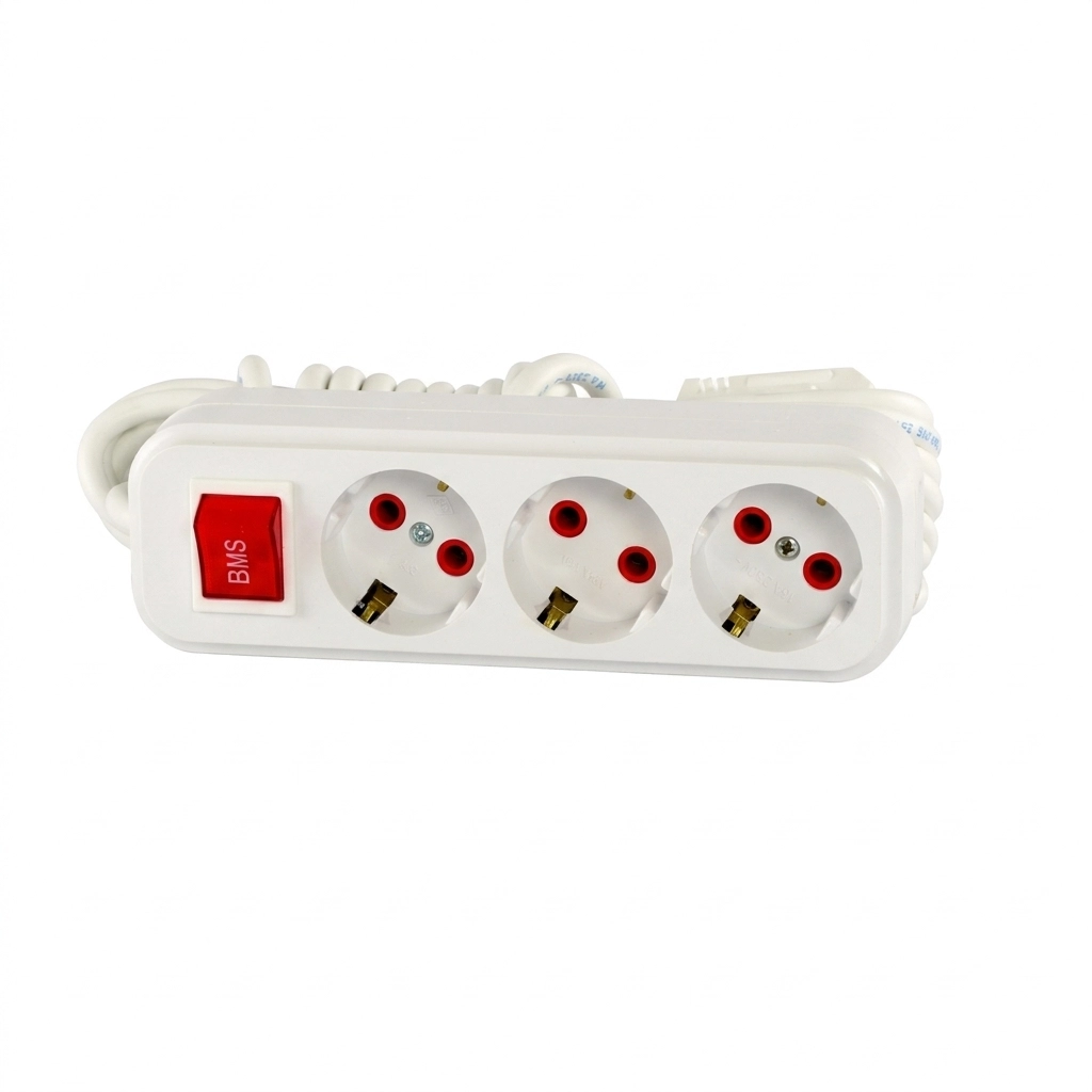Bloc multiprises 3 p*2 m + inter ** BMS
