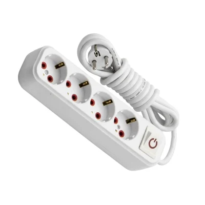 Bloc multiprises 4 p*2 m + inter ** BMS
