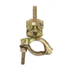 Collier echafaudage pivot 2 ch jaune**