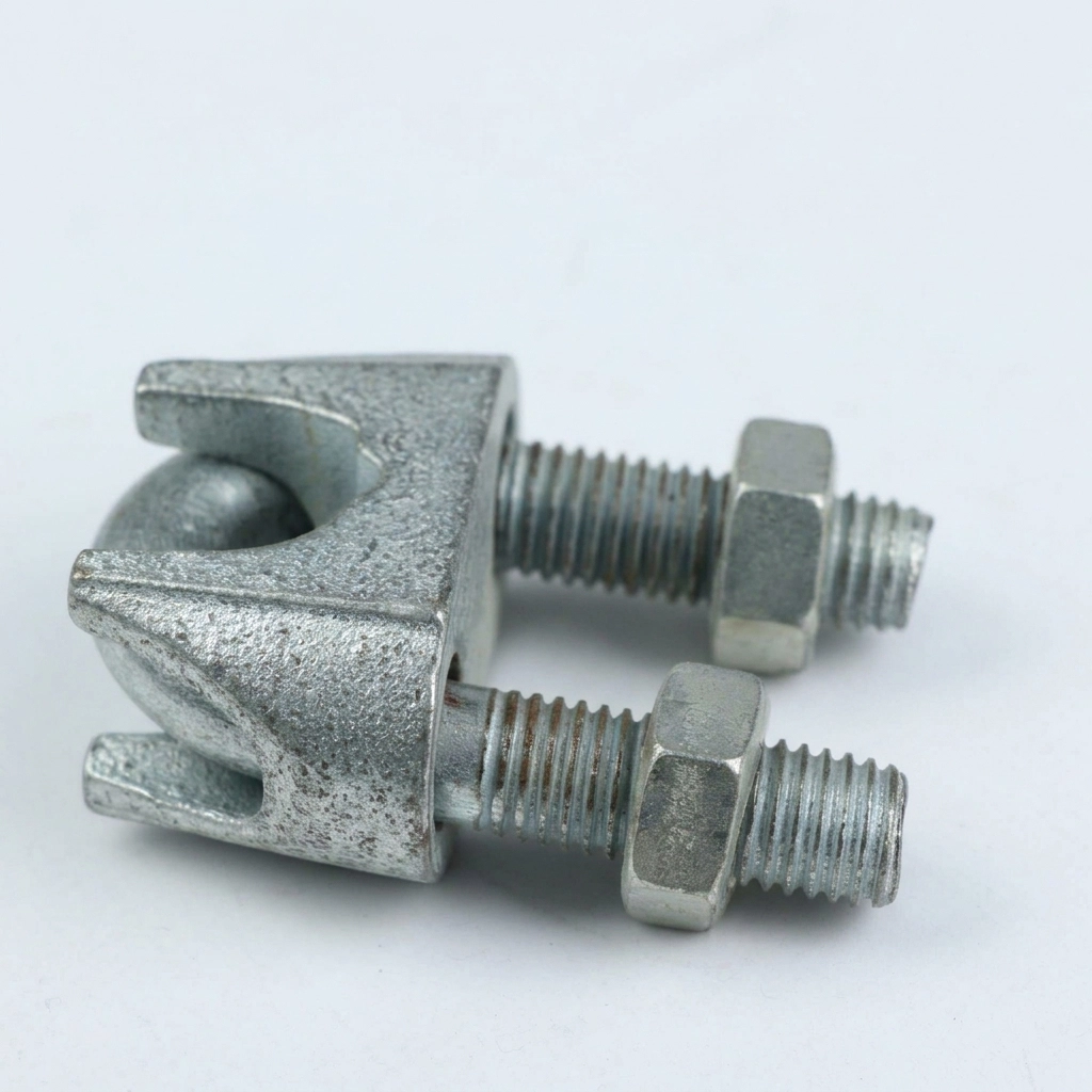 Serre cable n° 08 mm chrom**