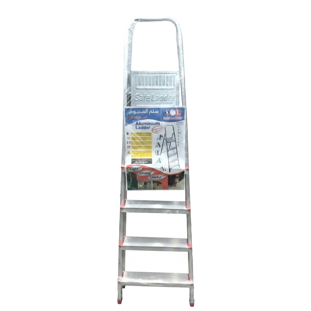 Escabeau aluminium 05 marches ** SAFE LADDER