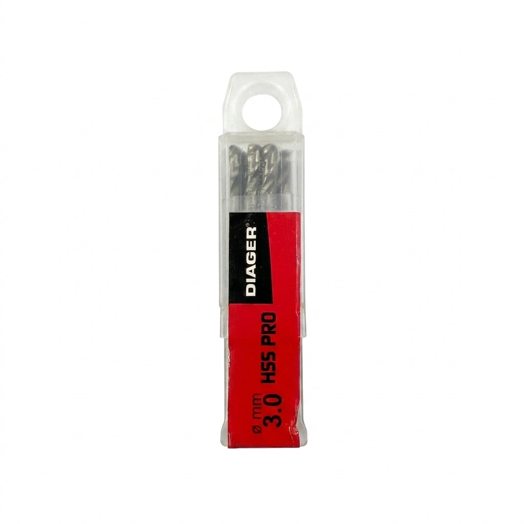 Foret acier n° 03.00 chr (10 pcs) ** DIAGER