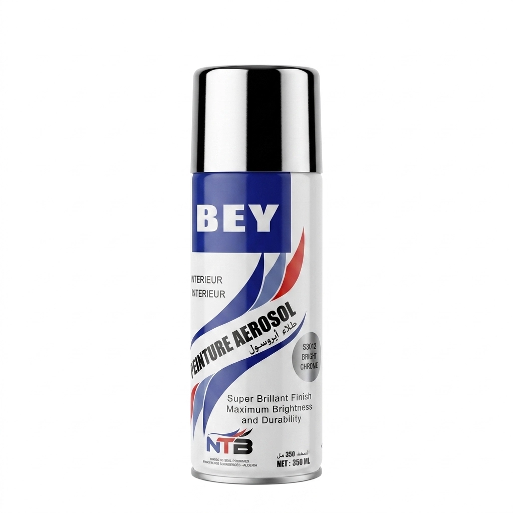 Aerosol chrom brillant 3012 (c/12pcs) ** BEY