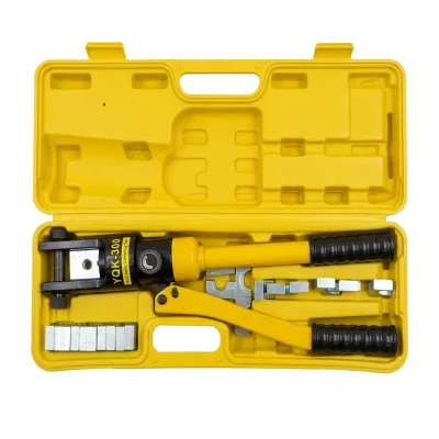 Pince sertisseuse cosse hydrolique n° 16- 300mm b/jaune** YQK-300