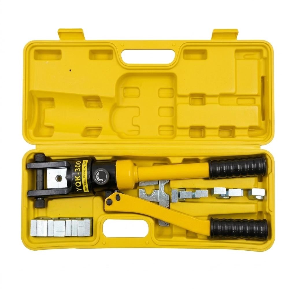Pince sertisseuse cosse hydrolique n° 16- 300mm b/jaune** YQK-300