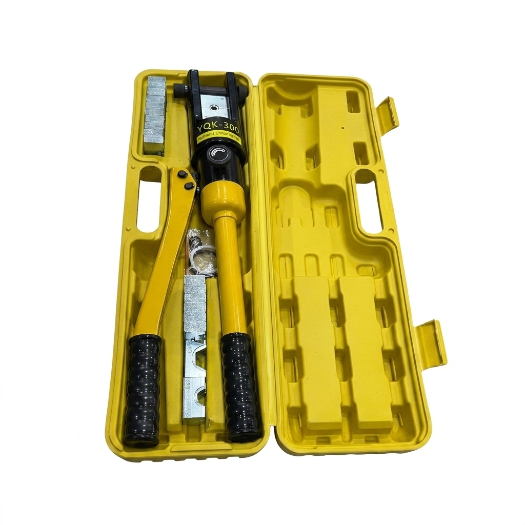 Pince sertisseuse cosse hydrolique n° 16- 300mm b/jaune** YQK-300