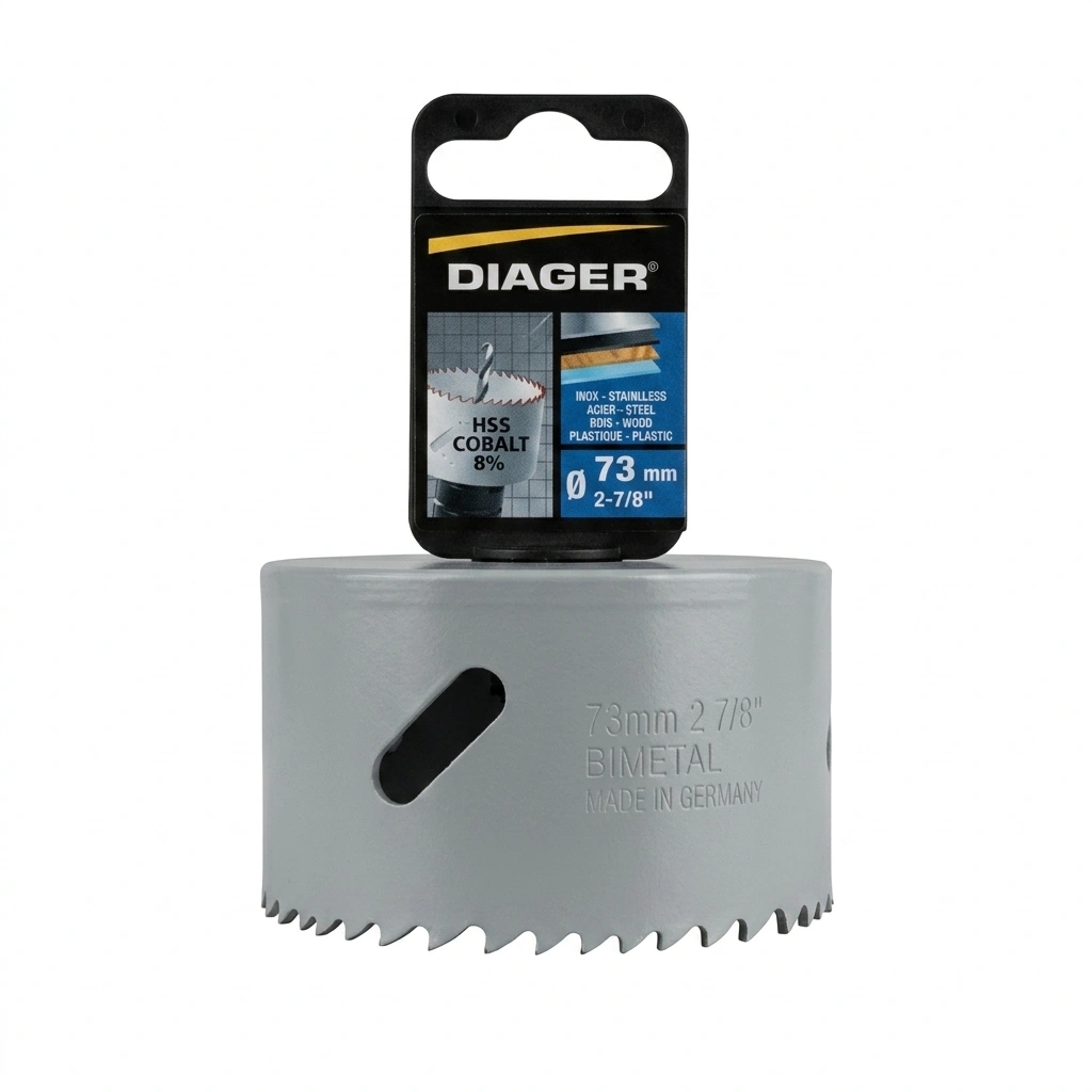 Trepan hss bi-metal 073mm cobalt ** DIAGER
