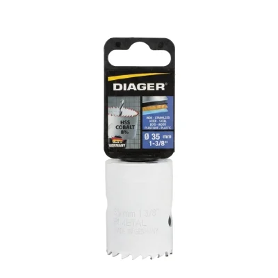 Trepan hss bi-metal 035mm cobalt ** DIAGER