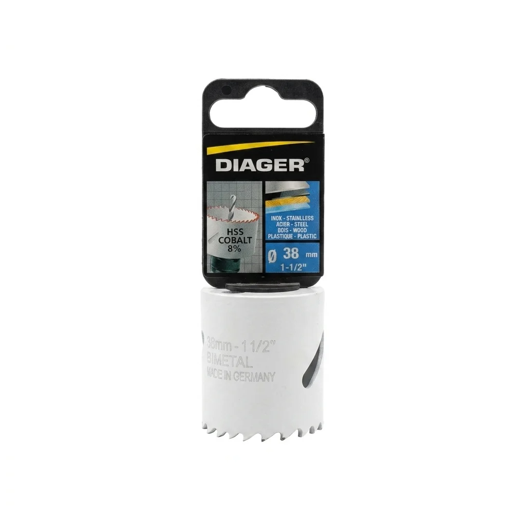 Trepan hss bi-metal 038mm cobalt ** DIAGER