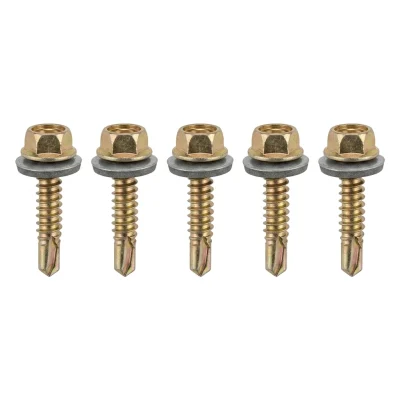 Tir fond 6.3*32 perfor -a/joint. boite (150pcs) ** TRUST SCREW