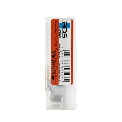 Fraise a carotter hss (orange) d:12 /l:30mm ** BDS