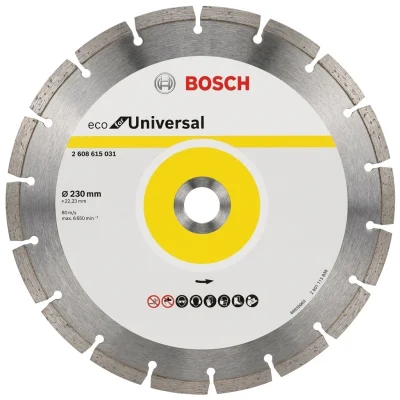 Disque diamant 230 mm eco universal ref: 2 608 615 031 ** BOSCH
