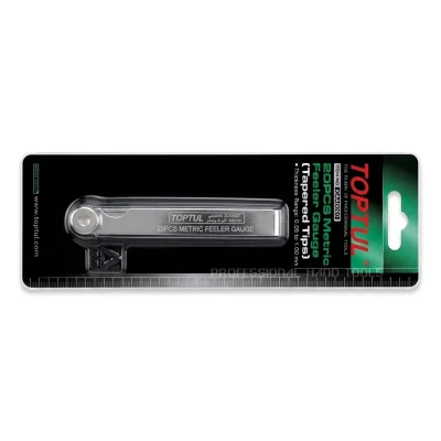 Jauge d'epaisseur 0.05 a 1.00mm ref: icaa0020 ** TOPTUL