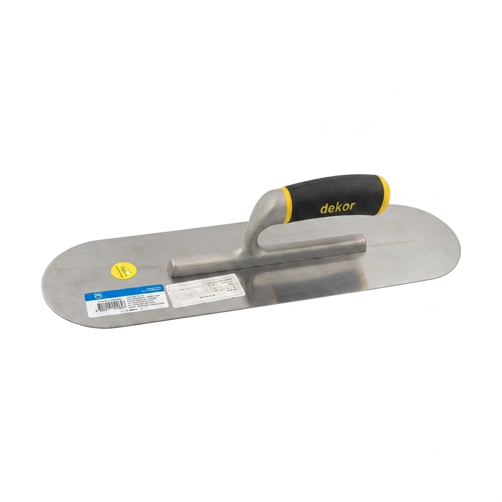 Truelle platrier inox oval 45 cm ref 265 ** DEKOR