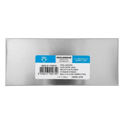 Rechange raclette auto inox 6x15 cm ref 274 ** DEKOR