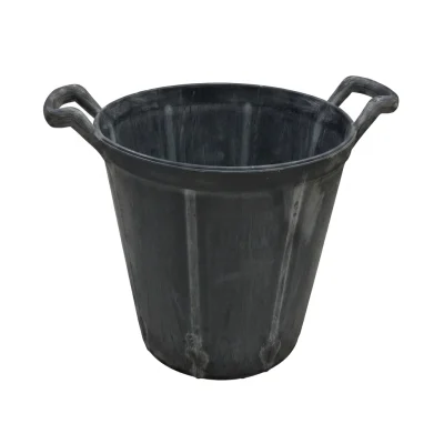 poubelle caoutch 80 L sans couvert ** liss