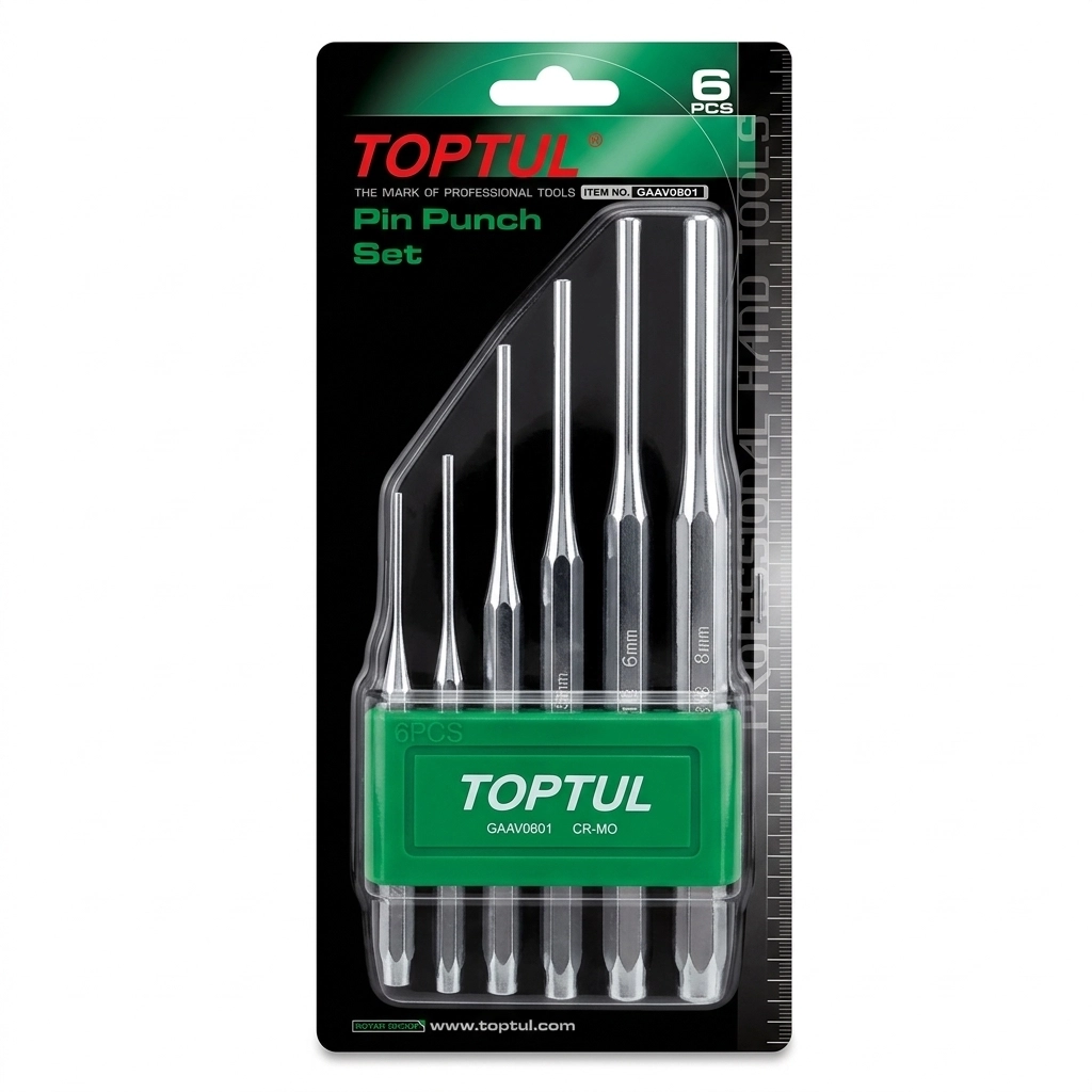Jeu de chasse goupilles 5 pcs Réf: GAAV0601 ** TOPTUL