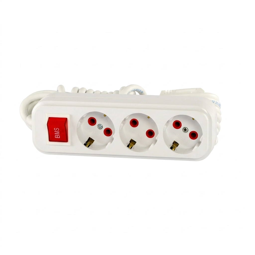 Bloc multiprises 3 p*3 m + inter** BMS