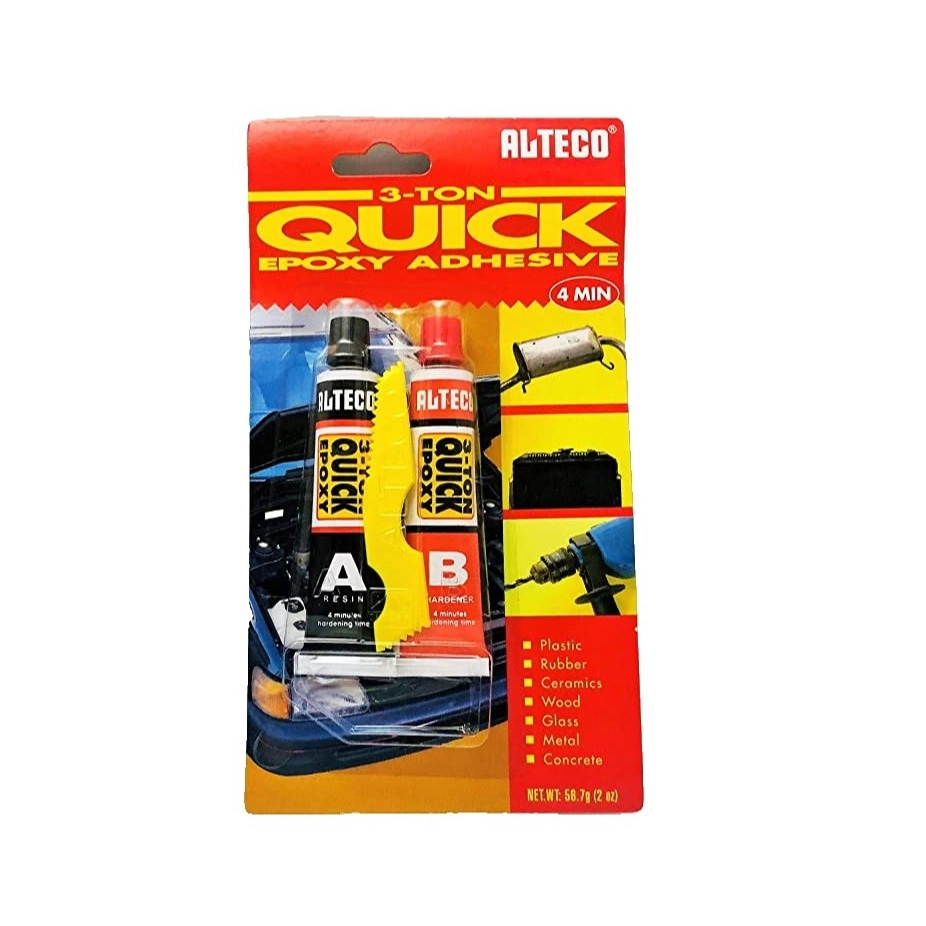 Colle 2 tubes epoxy 3t a/b gm 1ch (c/ 12 pcs) ** ALTECO