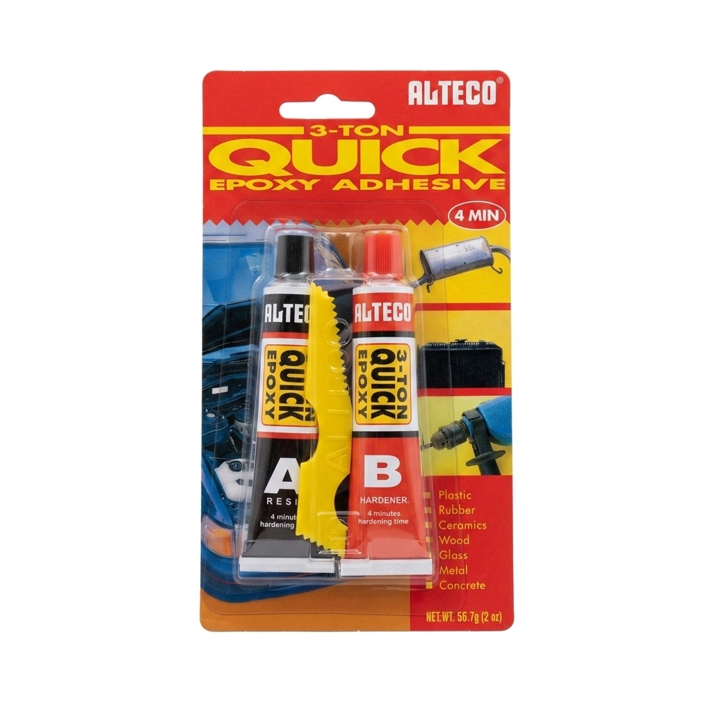 Colle 2 tubes epoxy 3t a/b gm 1ch (c/ 12 pcs) ** ALTECO