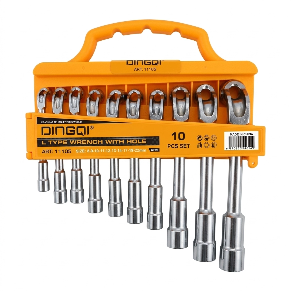 Jeu des cles a pipe 10 pcs 8-22 ** DING