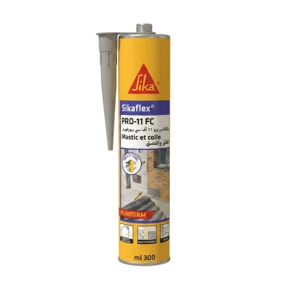Colle mastic sikaflex ( pro-11 fc ) gris (12 pcs) ** SIKA