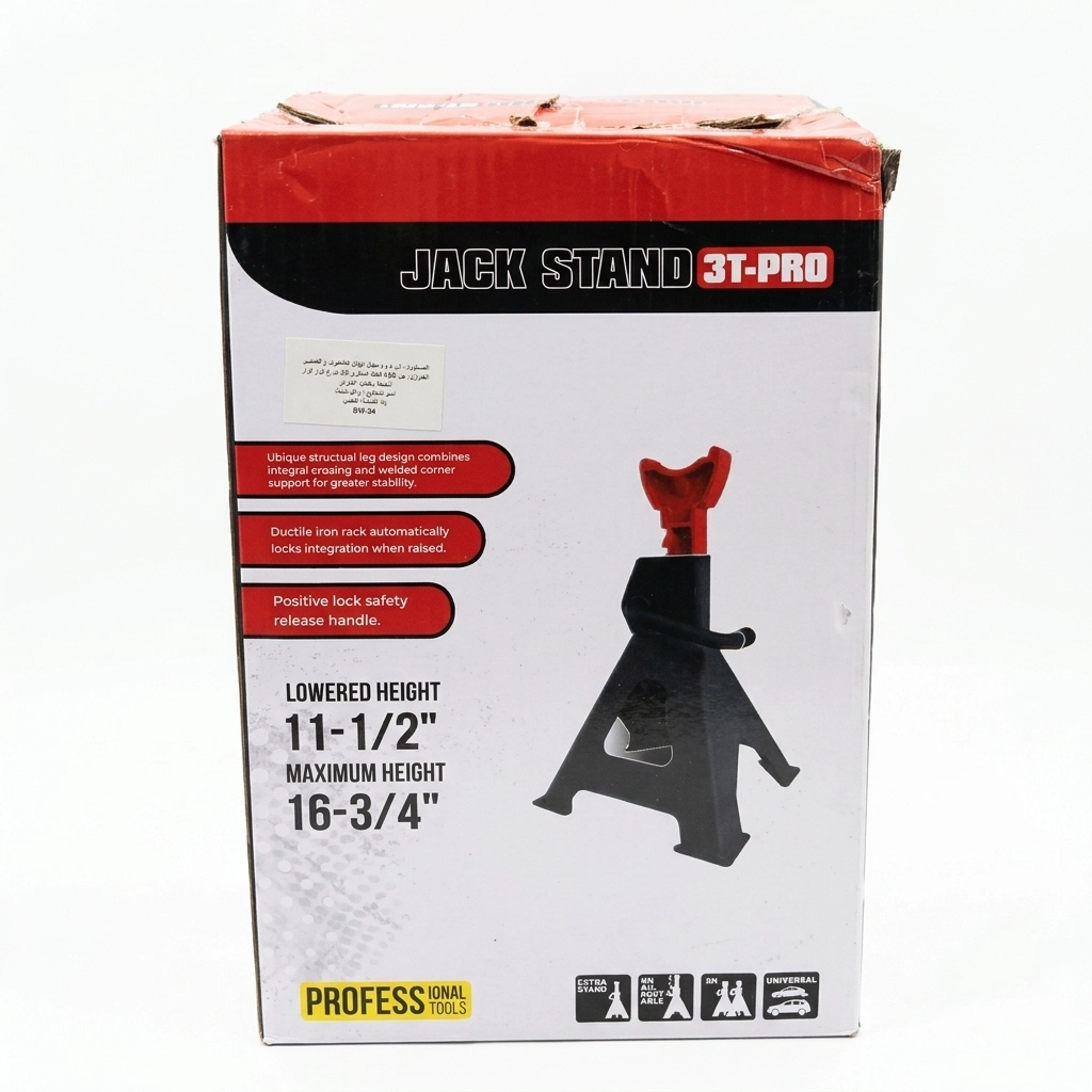Pied de chandelle 3 tones ( 1 paire ) ** JACK STAND