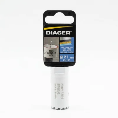 Trepan hss bi-metal 021mm cobalt ** DIAGER