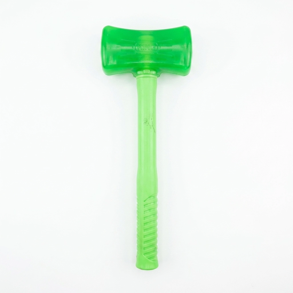 Marteau maillet transparant/ vert carre 500 g mm / f317m ** NEWSD