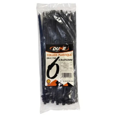 Collier colson 4.8*250 noir ** DUNE