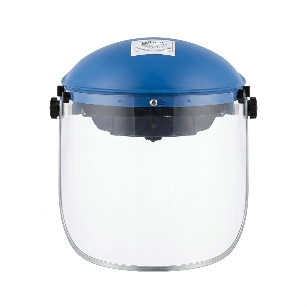 Casque de protection visier a crmaillere Ref: KFS-10B ** SKYWELD