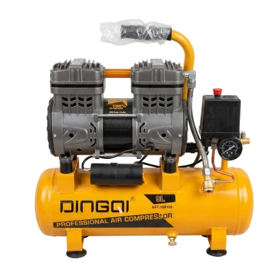 Compresseur 9L silencieux Ref: 108109 ** DINGQI