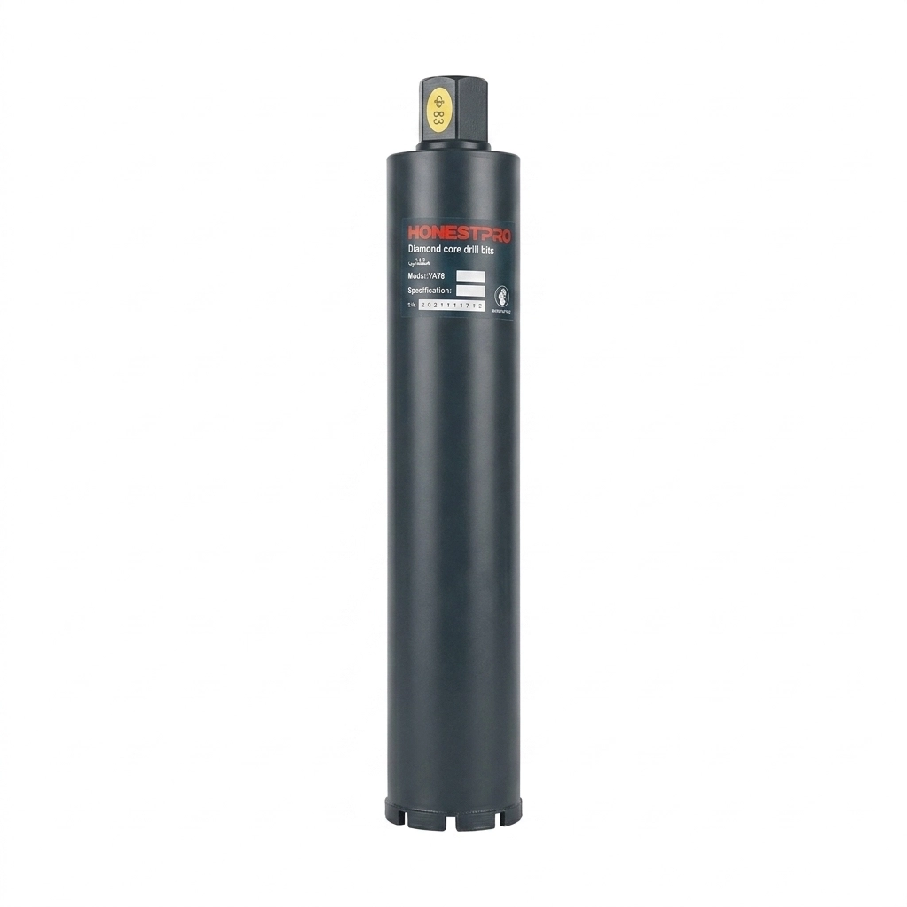 Couronne de forage diam 83mm x 460mm ** HONEST-PRO