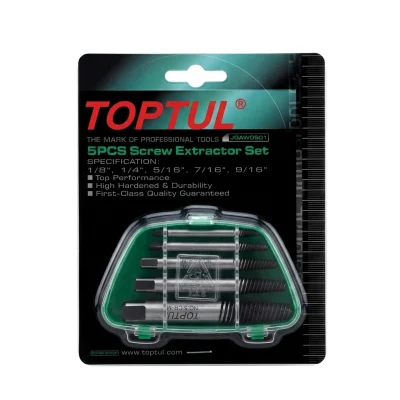 Extracteur boulon ( 3-19 ) 5 pcs Réf: JGAW0501 ** TOPTUL
