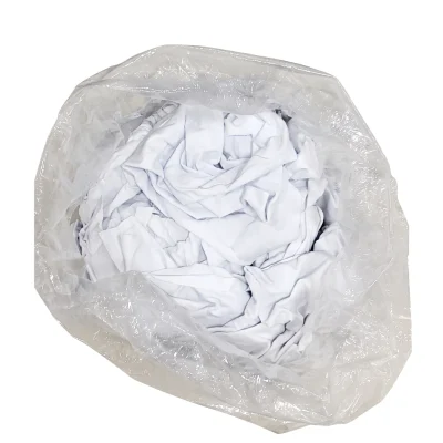 Chiffon mecanicien coton BLANC ( SAC 10 Kgs ) **