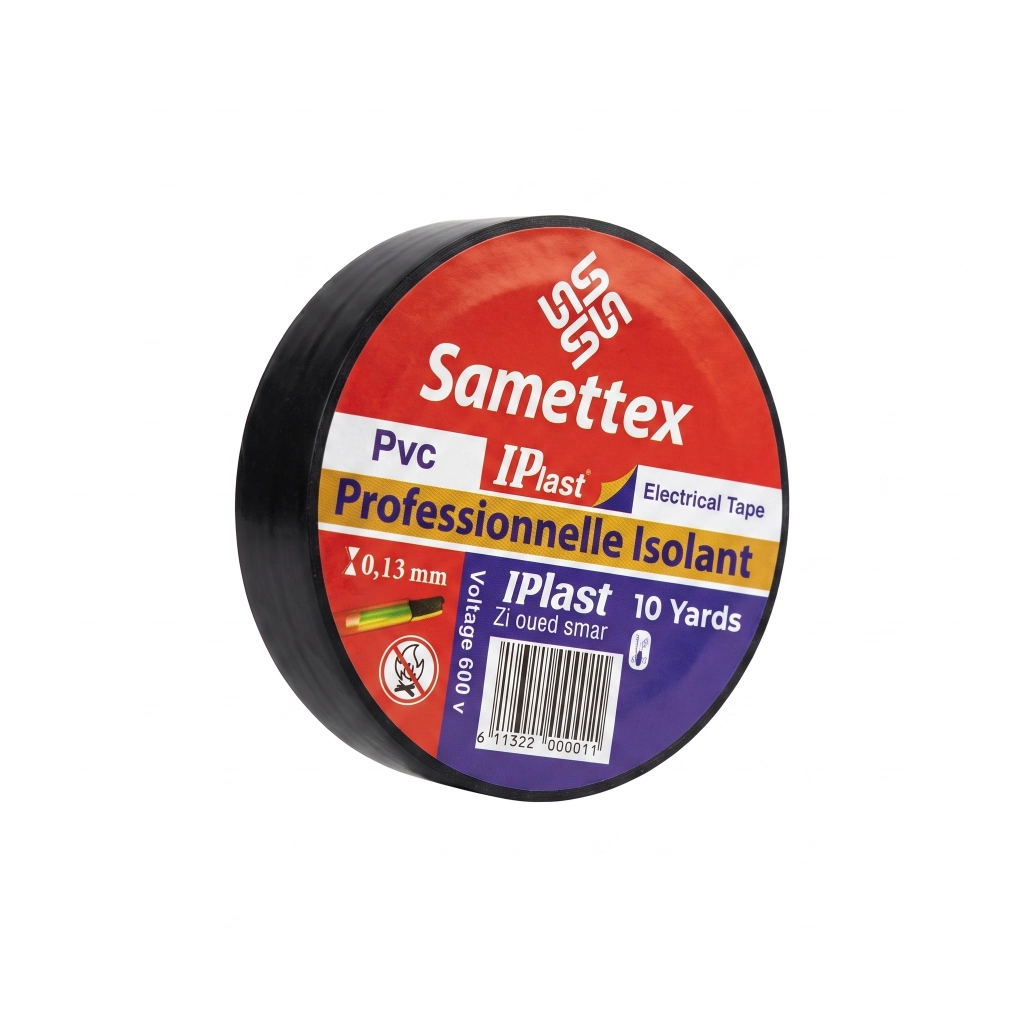 Chatterton noir PM 10 m x 16 MM (P/10 pcs-C/120 pcs) ** SAMETTEX